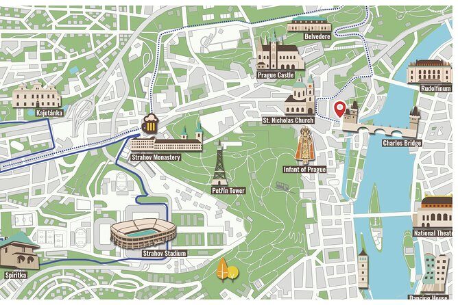 1.5h Small Group Segway Tour & Free Taxi Transfer ️with PragueWay - Stop 4: Brevnov Monastery, Saint Margaret, and the beer tradition