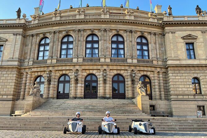 1-Hour Ride Across the Prague in Mini Hot Rod Car - Route Rundown: Prague Castle, Old Town Square, Pařížská, Wenceslas Square, Charles Bridge