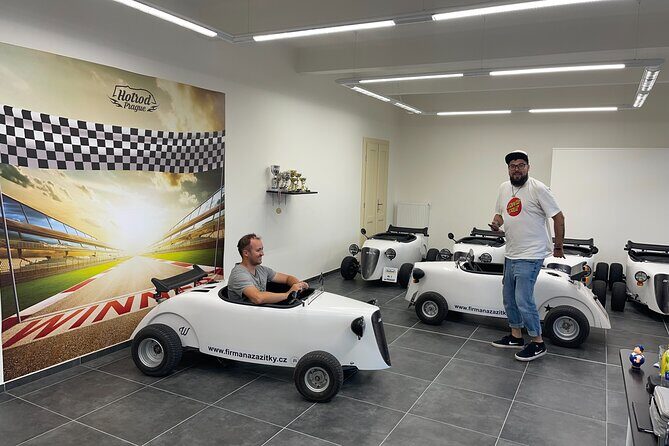1-Hour Ride Across the Prague in Mini Hot Rod Car - Speed, cobblestones, and getting that adrenaline rush safely