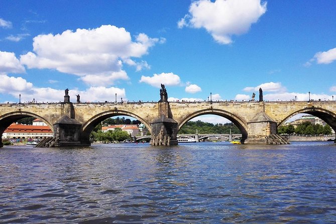 2:5-Hour Walking Tour of Old Town Prague with Boat Ride - Republic Square, Powder Gate Views, and a Charles Bridge Photo Moment