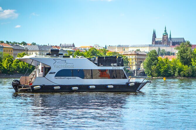 3-hours Prague Private Boat Cruise Beer or Prosecco Unlimited - Your start point: Rašínovo nábř. 71/10 and an easy flow