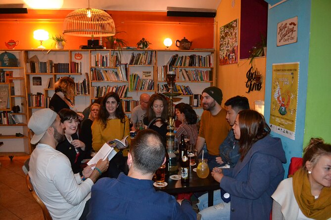 Alternative bar tour with dinner in the art district - Letná Field: where major 1989 protests began and Stalin once loomed