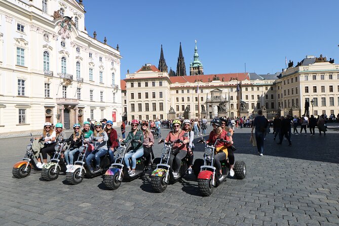 Amazing !!! Electric Trike Tour of Prague, live guide included - Electric trikes in Prague: why it works so well
