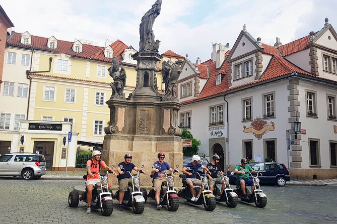 Amazing !!! Electric Trike Tour of Prague, live guide included - The Narrowest Street moment you’ll remember