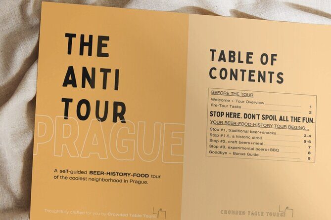 Anti Tour Prague - Self Guided Beer and Food Tour - How long 3 to 5 hours really works on the ground