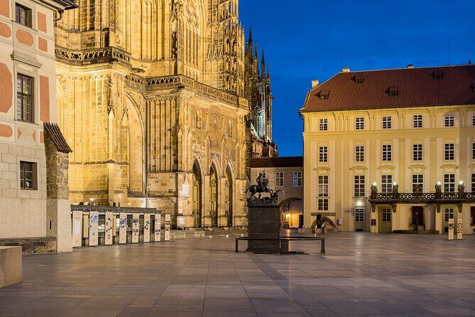 Best views of Prague by night - Strahovsky Kláster: One of the Best Night Viewpoints in Prague