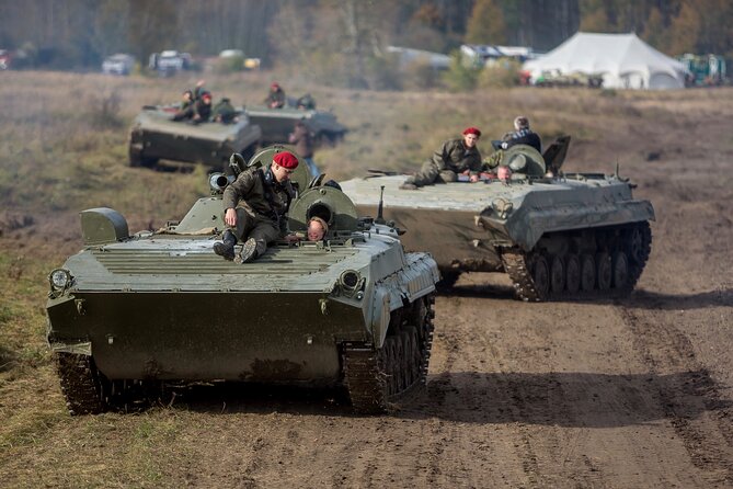 BMP tank driving experience Prague - Where You Drive: Milovice Base and the Prague Pickup Twist