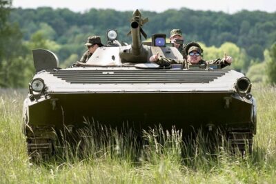 BMP tank driving experience Prague - What Happens First: Registration, Clothing, and the Training Brief