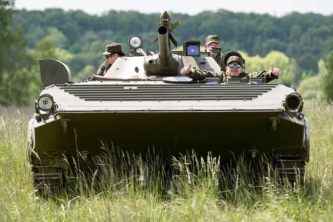 BMP tank driving experience Prague - What Happens First: Registration, Clothing, and the Training Brief