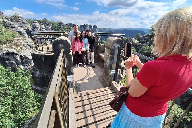 Bohemian & Saxon Switzerland Nature Escape from Prague - From Elbe Sandstone Mountains to Pravčická brána: the main hike moment
