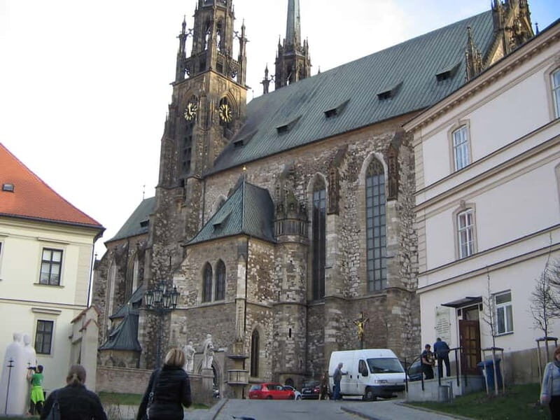 Brno: Historic Downtown Walking Tour - Liberty Square: your first map of medieval Brno