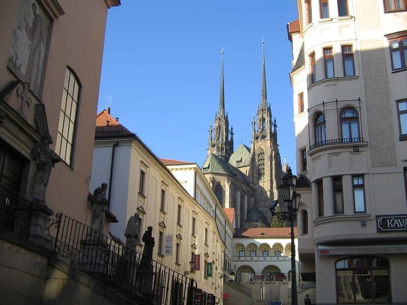 Brno: Historic Downtown Walking Tour - Old Town Hall dragon-and-wheel legend plus the civic architecture