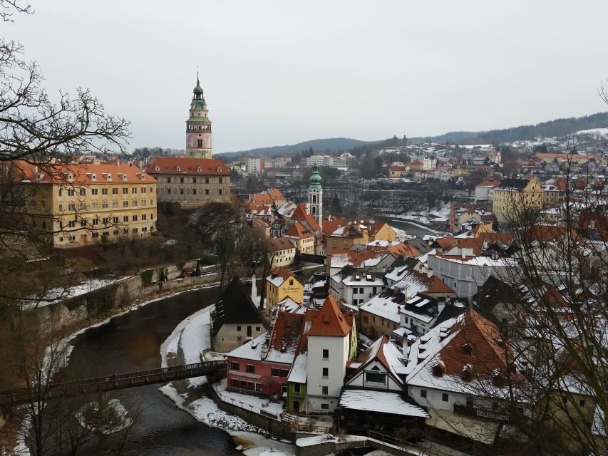 Český Krumlov - with entrance to the castle - Getting to Český Krumlov: the 3-hour coach ride setup