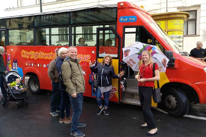 City Sightseeing Prague Hop-On Hop-Off Bus Tour & optional Boat Tour - Blue Route Stops: Old Town, Wenceslas Square, and Castle Views