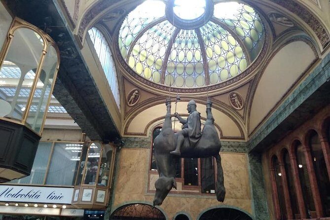 Communism and its fall Prague private tour - Wenceslas Monument and Wenceslas Square: public demonstrations, still alive