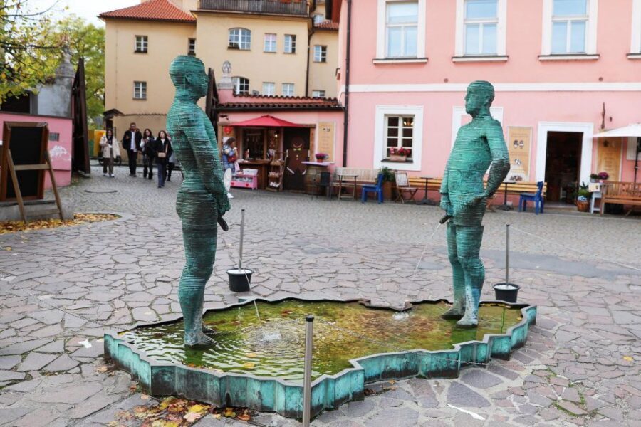 Contemporary art tour in Prague: the works of David Černý - Why David Černý Turns Prague Into a Live Conversation
