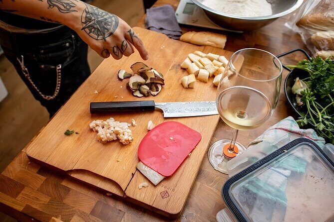 Cooking Czech Menu with Chef - Chef Ondřej Molina’s kitchen: the real point of the class