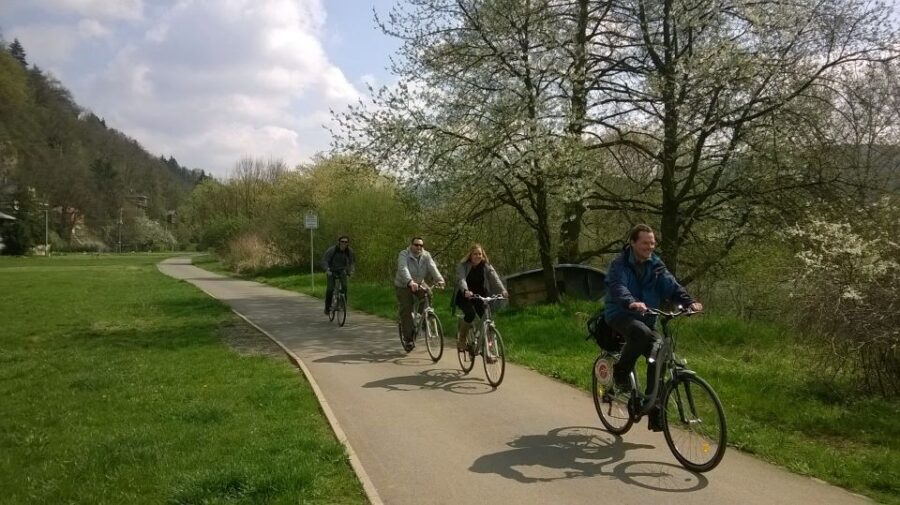 Countryside Bike Tour From Prague To Karlstejn Castle - The river ride on Vltava and Berounka: easy miles, big rewards