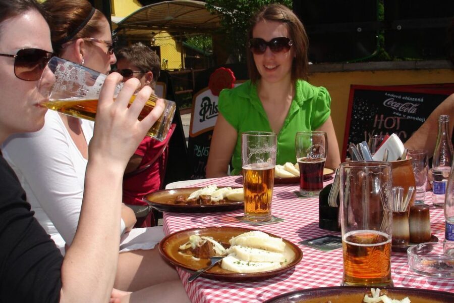 Countryside Bike Tour From Prague To Karlstejn Castle - Views, walking rhythm, and the group pace