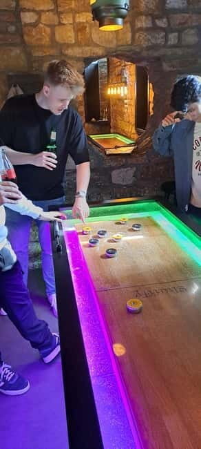 Crew Bar Prague: Open bar, ping pong or shuffleboard game - Timing and group logistics: make this fit your evening