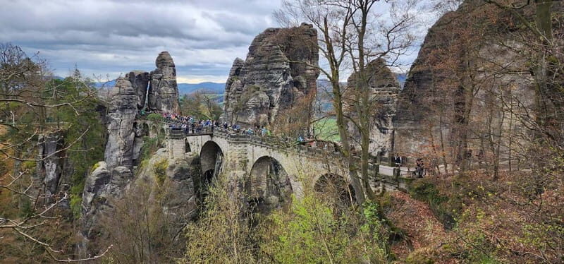 Day trip from Prague to Bohemian and Saxon Switzerland - The Saxon Hiking Stretch: How Much Walking to Expect