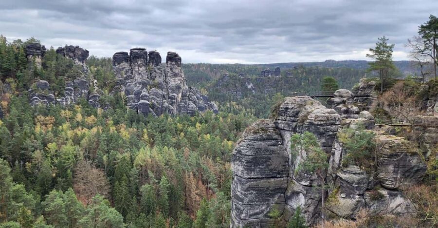 Day trip from Prague to Bohemian and Saxon Switzerland - Falcon’s Nest Entry and the Walk Up: Why This Part Matters