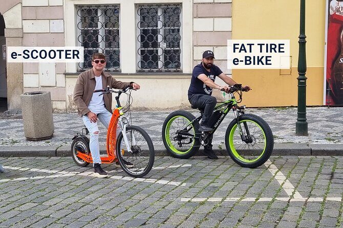 E-Bike, E-Scooter Viewpoint Fun Tour - Before you ride: safety training and a supervised test-drive