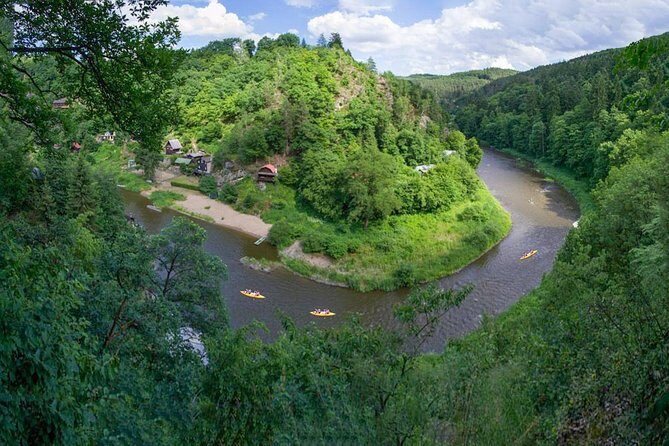 Easy Canoe Mission to the Sazava River from Prague Day Trip - Sazava River Gorge: The Scenic Reason This Works as a Prague Escape