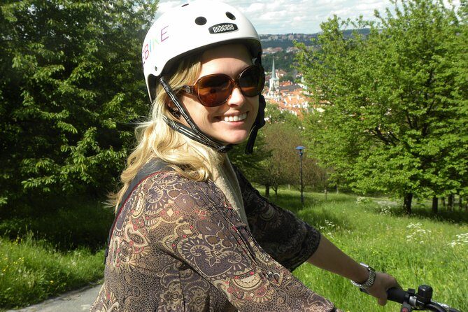 Ebike Prague Tour - Stop 3: Chotek Gardens for standout photo moments