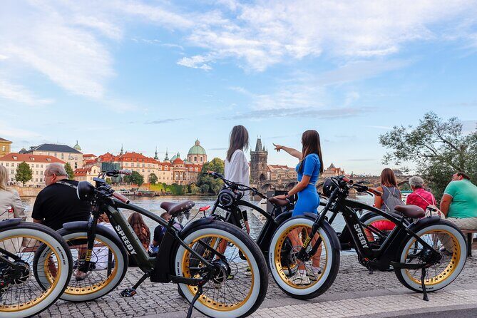 Ebike Sunset tour of Prague - Wenceslas Square: a quick central compass without the long slog