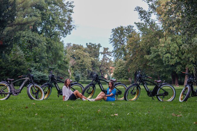 Ebike Sunset tour of Prague - Letná Park riding: views you earn without burning time