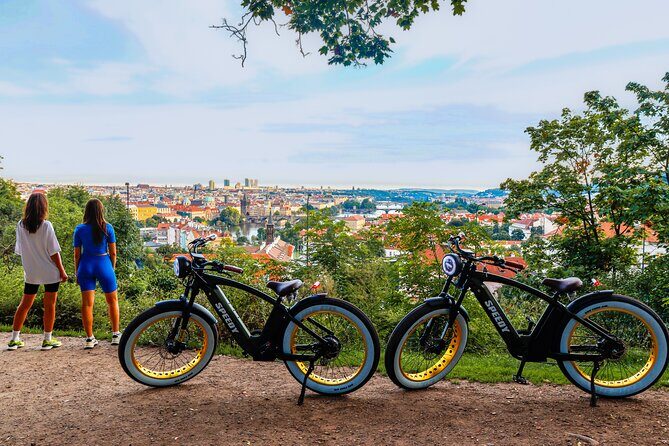 Ebike Sunset tour of Prague - Prague Metronome: the Stalin statue story and a useful viewpoint