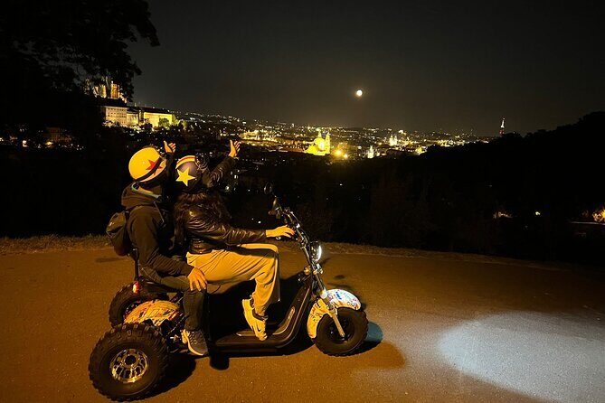Electric Trike Night Tour in Prague - Live Guided - Wenceslas Square to Powder Tower: first city pulse, then a historic pause