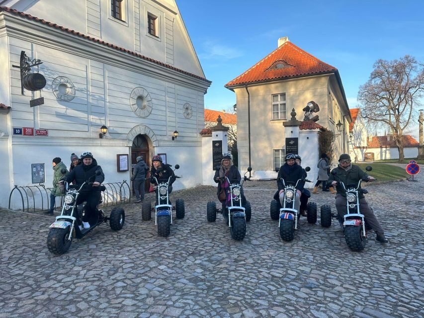 Electric Trike Sunset Prague Tour - Old Town Square: where the tour turns into real sightseeing