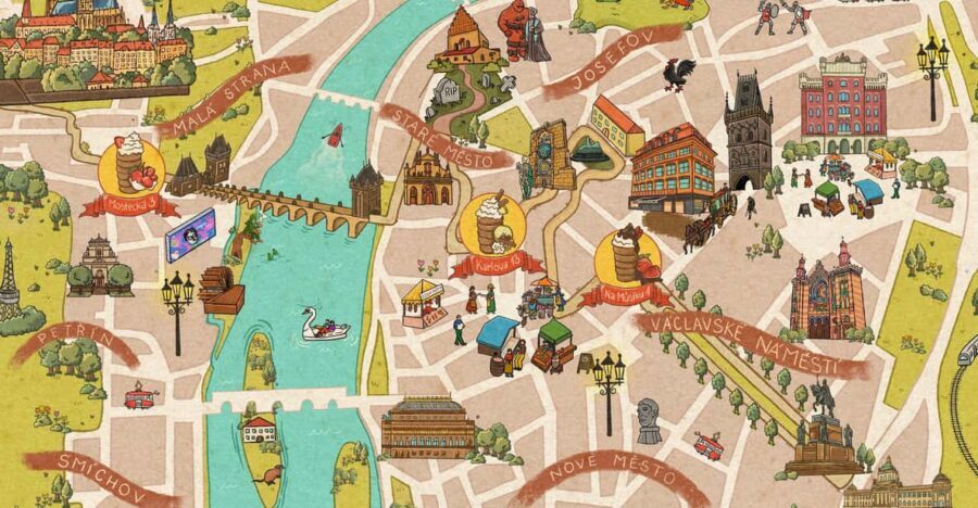 Explore Prague with our chimney cake Prague trail! - How the Chimney Cake Trail Works Across Prague