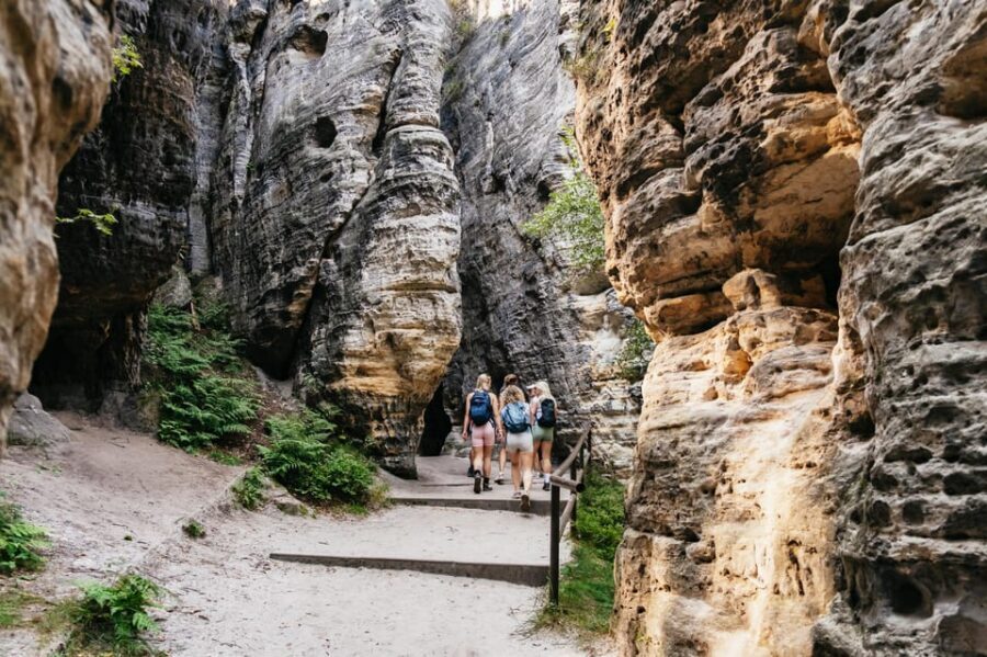 From Prague: Bohemian & Saxon Switzerland Iconic Day Trip - Tisa Rocks: Where the Day Turns from Scenic to Proper Hiking