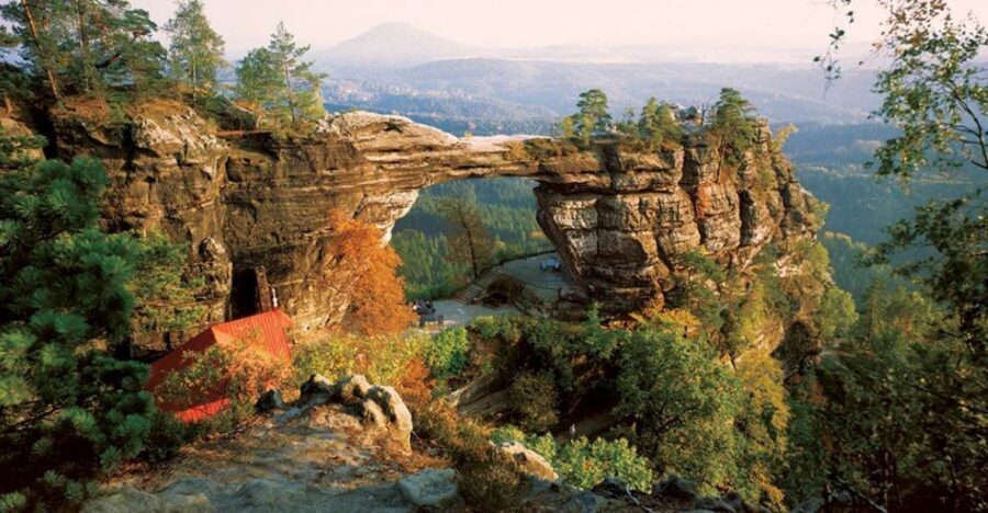 From Prague: Bohemian & Saxon Switzerland Semi Private Tour - Wild Gorge on the Kamenice River: Stairs, Boat Time, and Rocky Drama