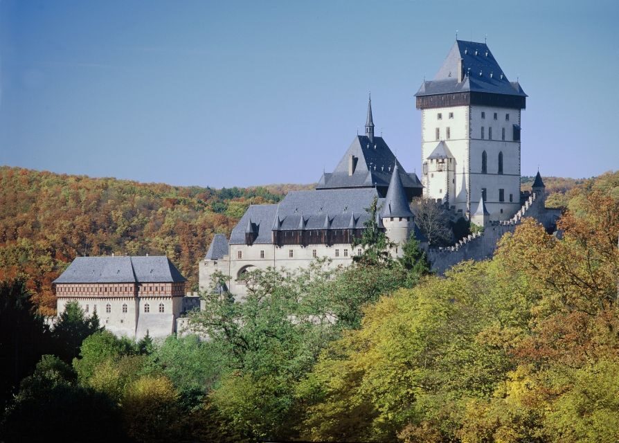 From Prague: Half-Day Karlstejn Castle Tour - Getting out of Prague: the calm drive to a hilltop fortress