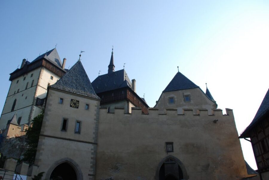 From Prague: Karlstejn Castle Skip-the-Line Ticket and Tour - Marian Tower, Imperial Palace, and royal symbolism