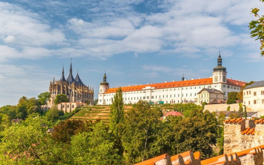 From Prague: Kutná Hora Day Excursion with Bone Church - St. Barbara’s Church: The Mining-Town Showpiece