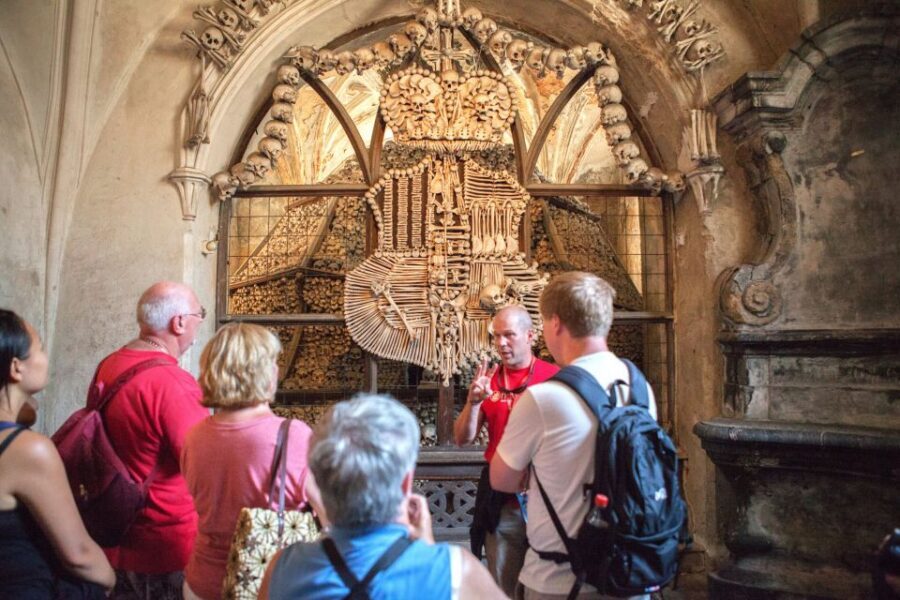 From Prague: Kutna Hora UNESCO Site Tour with Bone Chapel - St. Barbara’s Church: UNESCO-level Gothic that rewards your attention