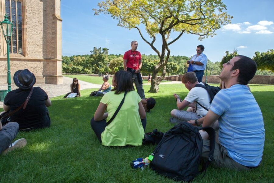 From Prague: Kutna Hora UNESCO Site Tour with Bone Chapel - The Plague Column and the medieval in-between story