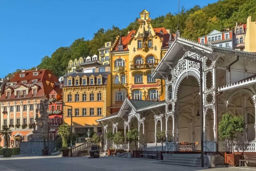 From Prague: One day trip to Karlovy Vary - Spa Colonnades and City-Center Strolls in the Historic Core