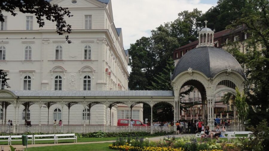 From Prague: Private Karlovy Vary & Crystal Factory Tour - Optional swimming: Thermal hotel pool and thermal bath cost