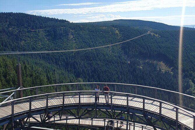 From Prague: Sky Bridge721 & The Sky Walk Tour Full-Day Epic Trip - Stop 2: Stezka v oblacích treetop walk (how it feels)