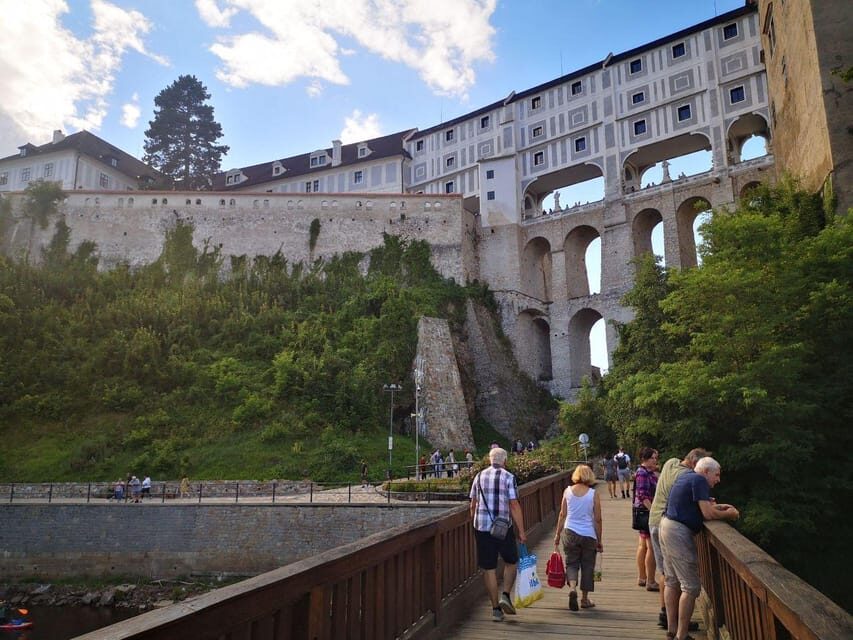 From Prague to the fabulous Cesky Krumlov:fullday experience - Krumlov Castle Guided Visit: Tower Views and Renaissance Details