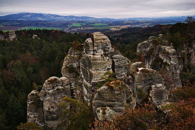 Full-Day Hiking in Bohemian Paradise: Hrubá Skála near Prague - Hlavatice viewpoint: the panorama map in your head becomes real