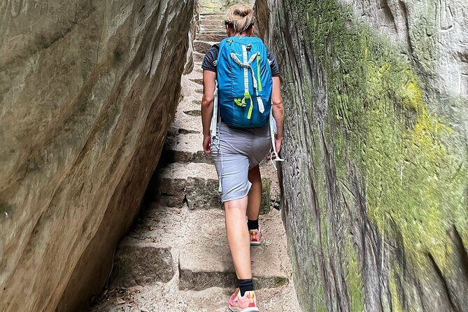 Full-Day Hiking in Bohemian Paradise: Hrubá Skála near Prague - Mouse Hole: 65 meters of tight rock drama
