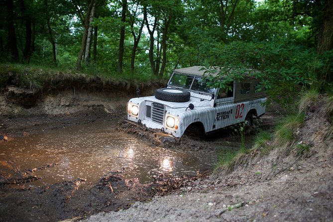 Full-day Land Rover driving off-road experience Prague - Moravia off-road beats a simple day trip from Prague