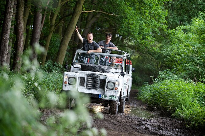Full-day Land Rover driving off-road experience Prague - Price and value: what you get for $381.65